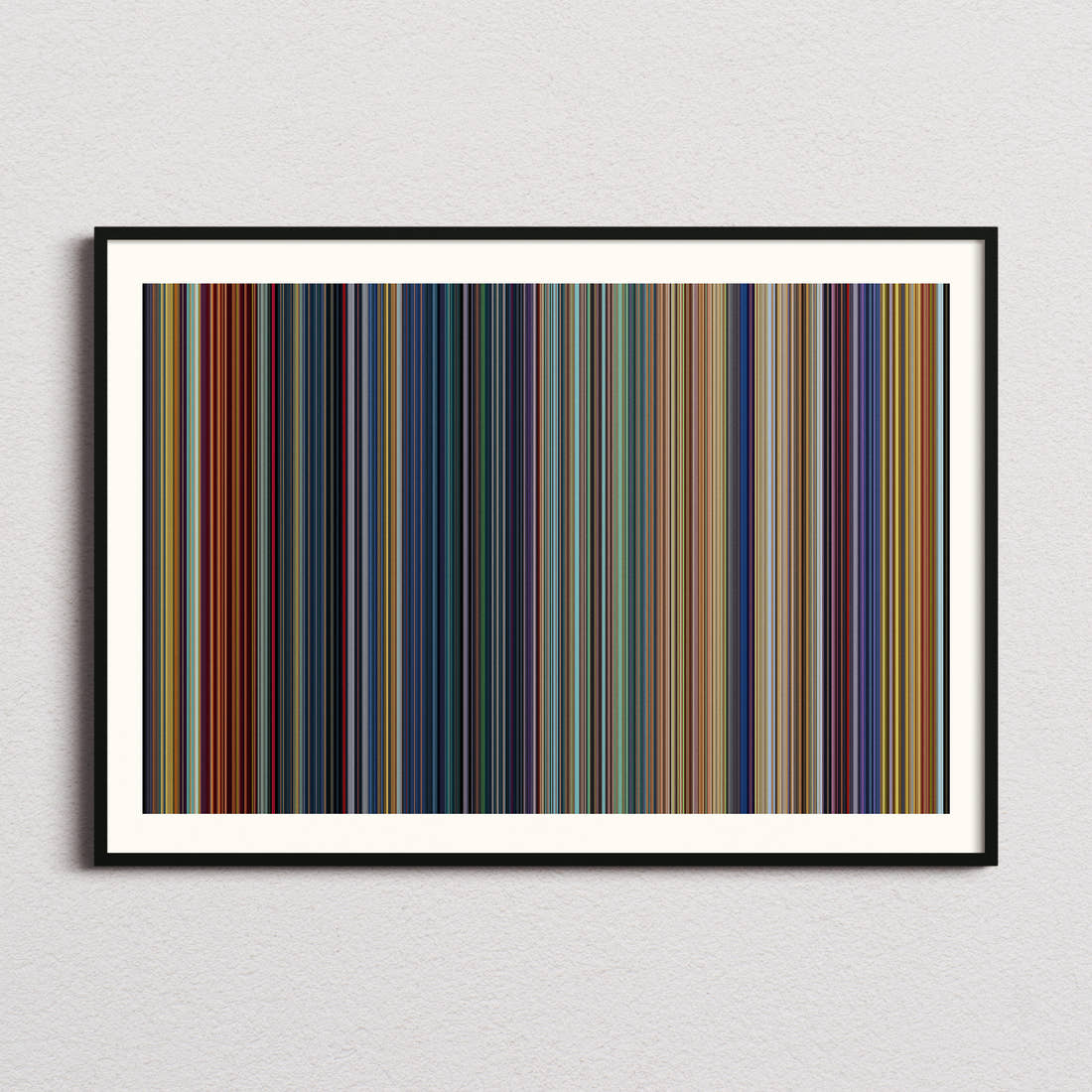 The Emperor's New Groove Movie Barcode Poster - Barcode Only