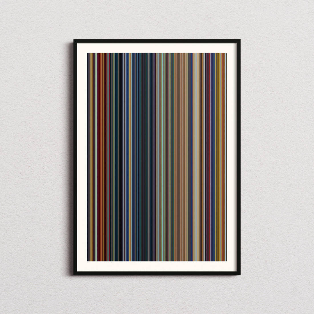 The Emperor's New Groove Movie Barcode Poster - Barcode Only