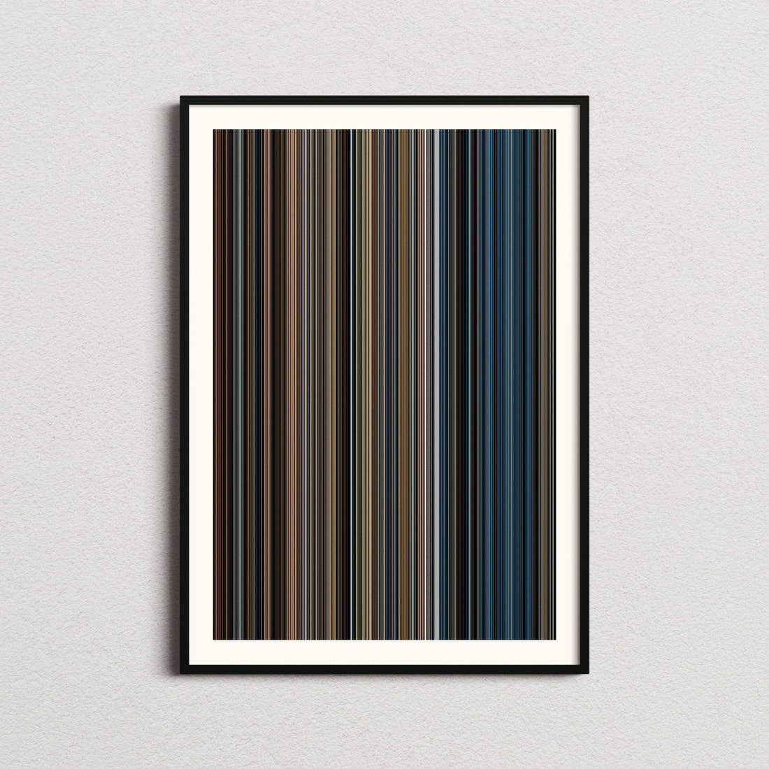 The Equalizer 2 Movie Barcode Poster - Barcode Only