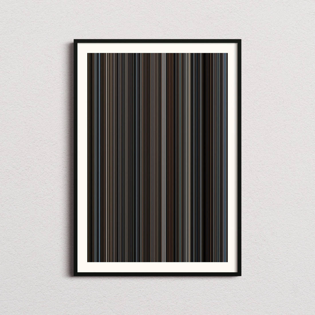 The Equalizer 3 Movie Barcode Poster - Barcode Only