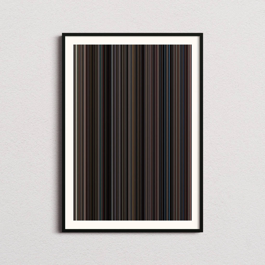 The Evil Dead Movie Barcode Poster - Barcode Only