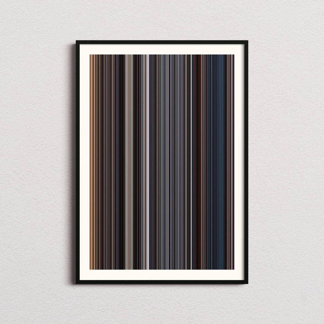 The Exorcist Movie Barcode Poster - Barcode Only