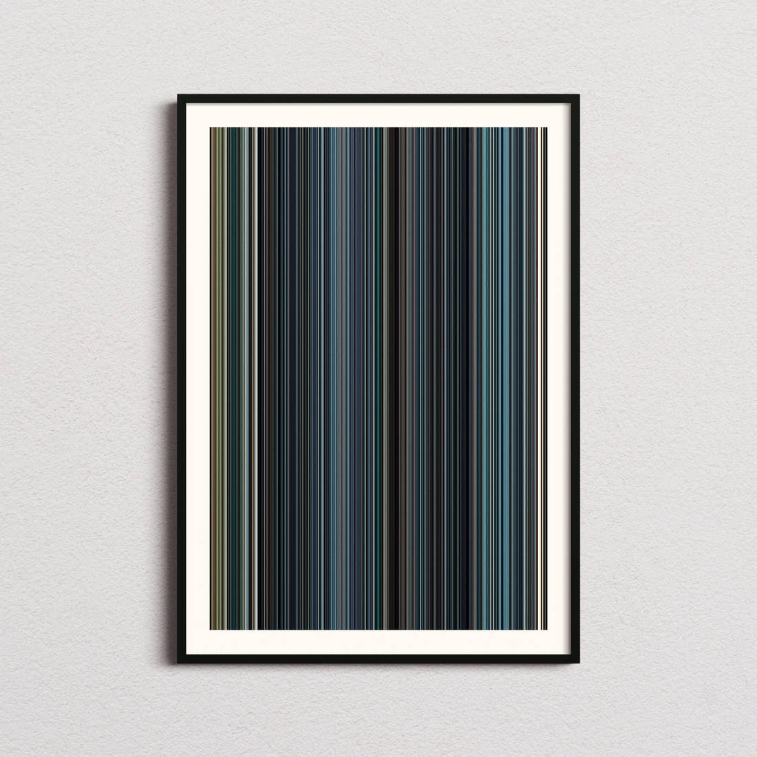 The Expendables 2 Movie Barcode Poster - Barcode Only