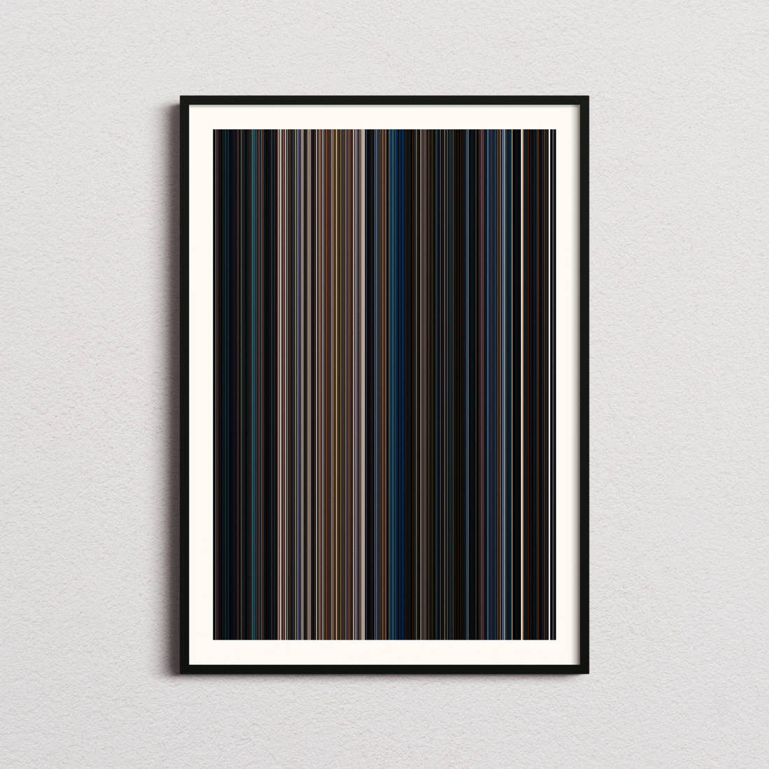 The Expendables Movie Barcode Poster - Barcode Only