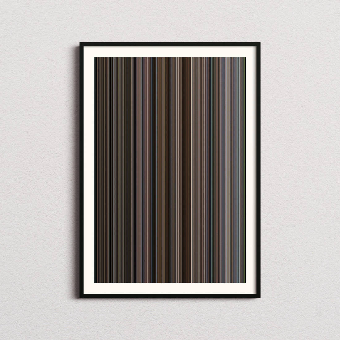 The Father Movie Barcode Poster - Barcode Only