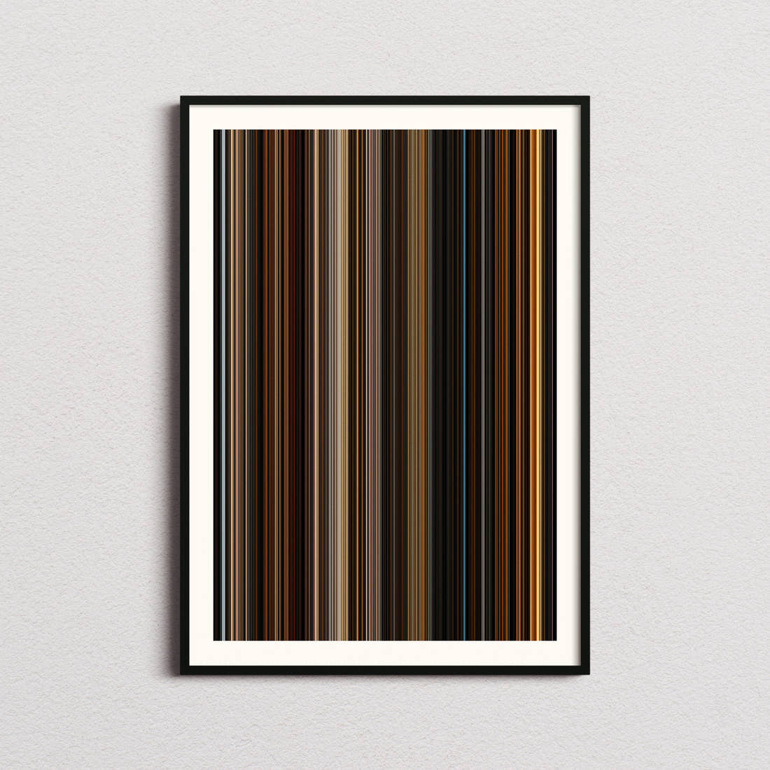 The First Omen Movie Barcode Poster - Barcode Only