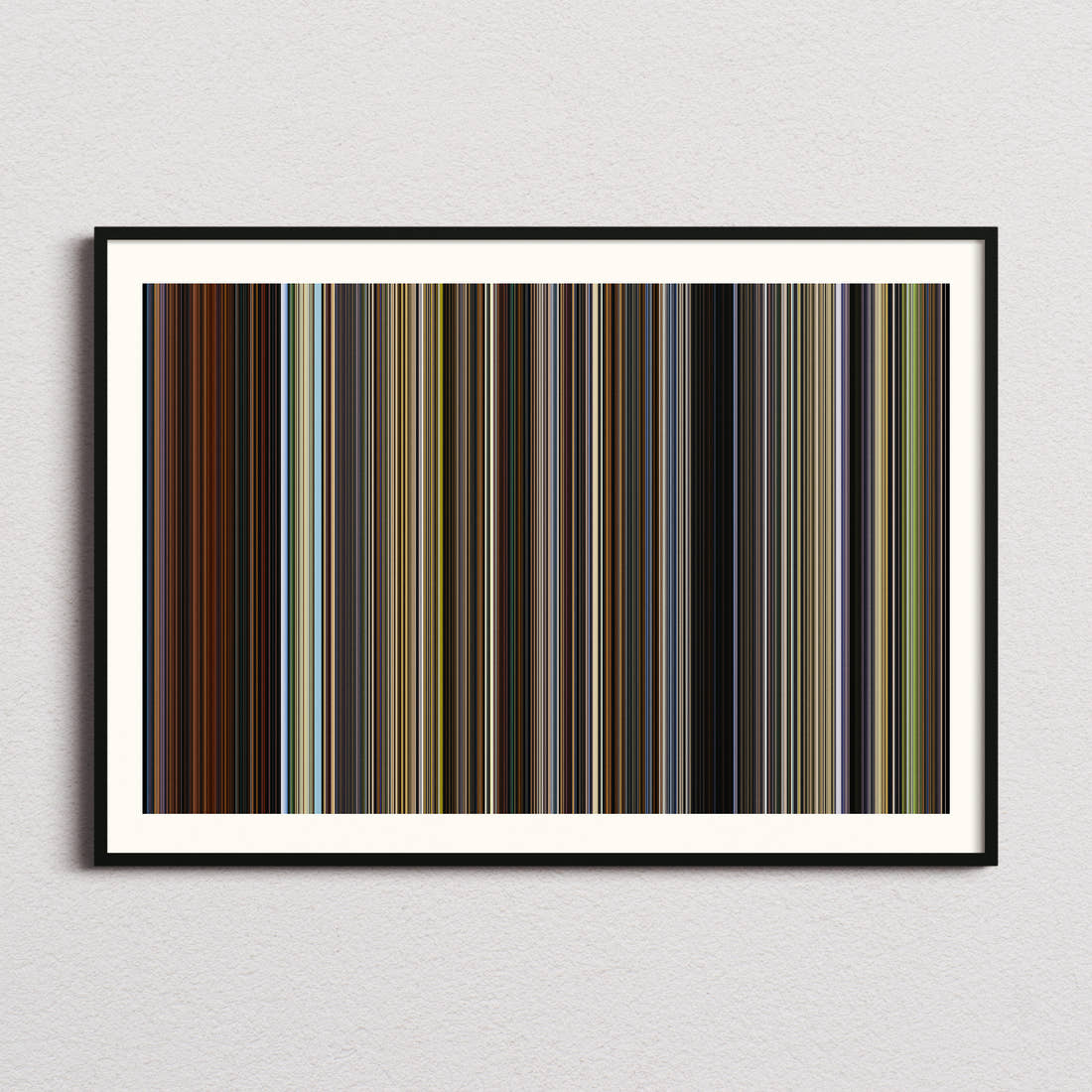 The Fix Movie Barcode Poster - Barcode Only