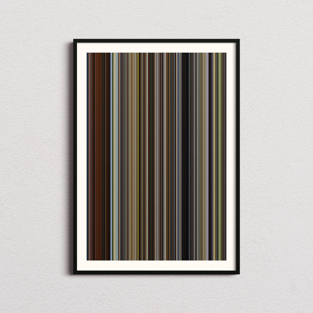 The Fix Movie Barcode Poster - Barcode Only