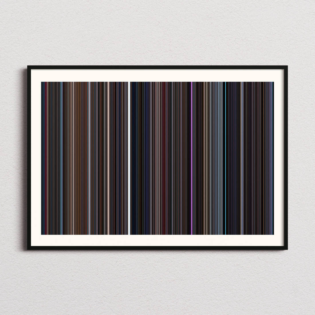 The Fly Movie Barcode Poster - Barcode Only