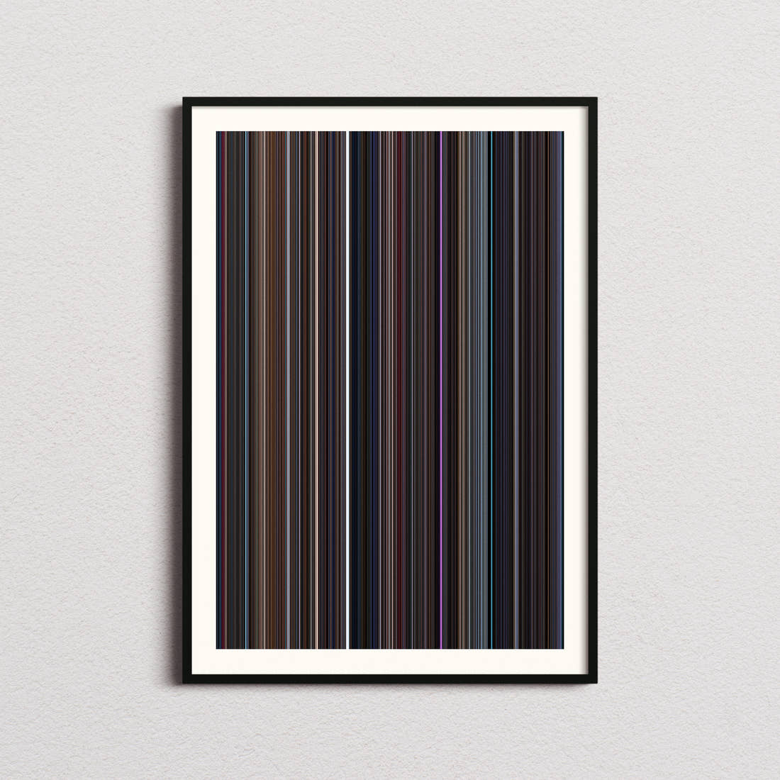 The Fly Movie Barcode Poster - Barcode Only