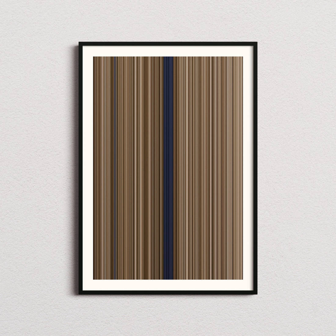 The General Movie Barcode Poster - Barcode Only