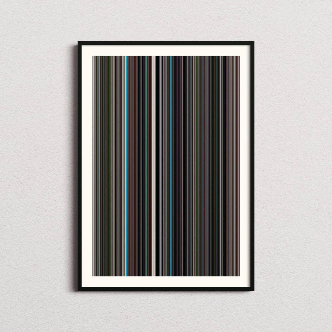 The Graduate Movie Barcode Poster - Barcode Only