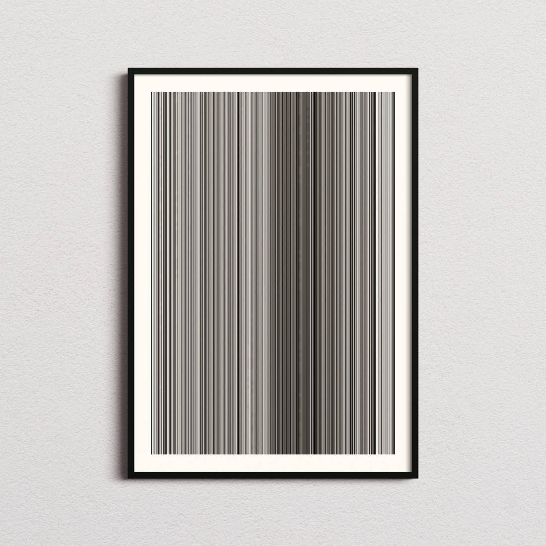 The Great Dictator Movie Barcode Poster - Barcode Only