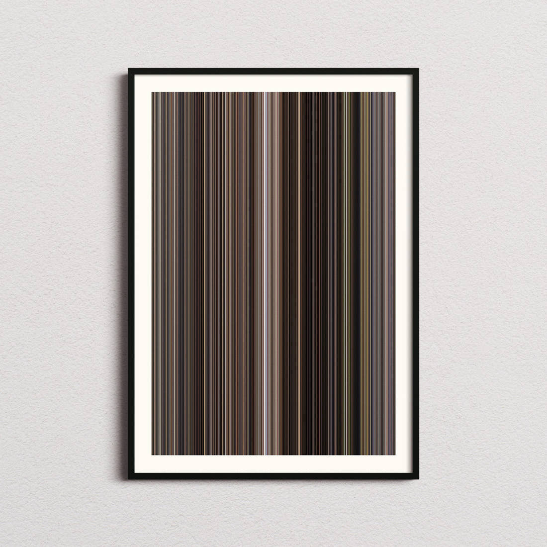 The Great Escape Movie Barcode Poster - Barcode Only