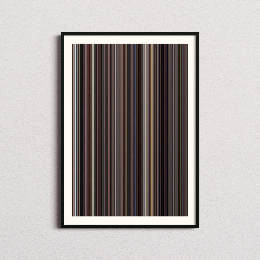 The Great Gatsby 1974 Movie Barcode Poster - Barcode Only