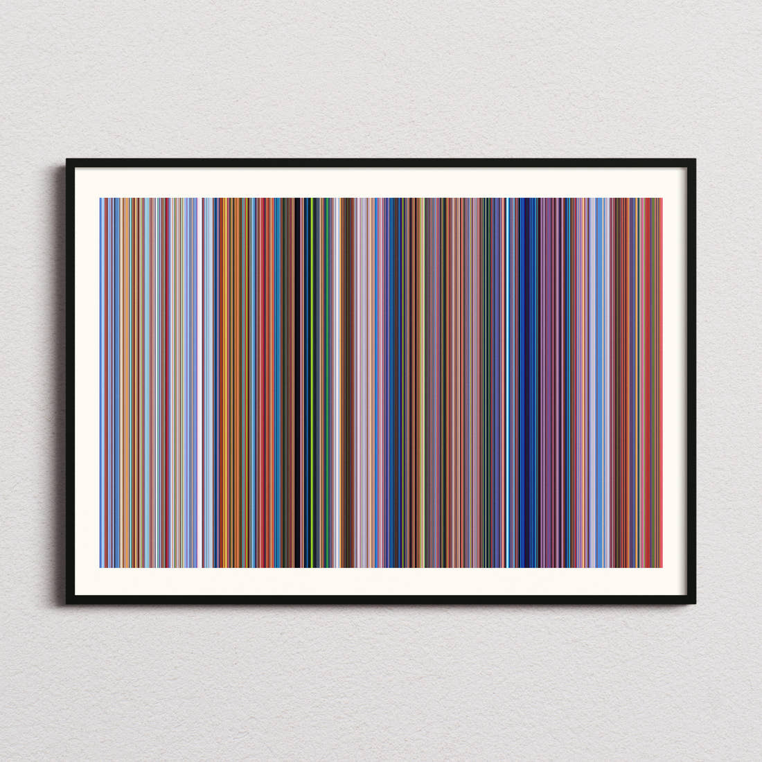 The Grinch Movie Barcode Poster - Barcode Only