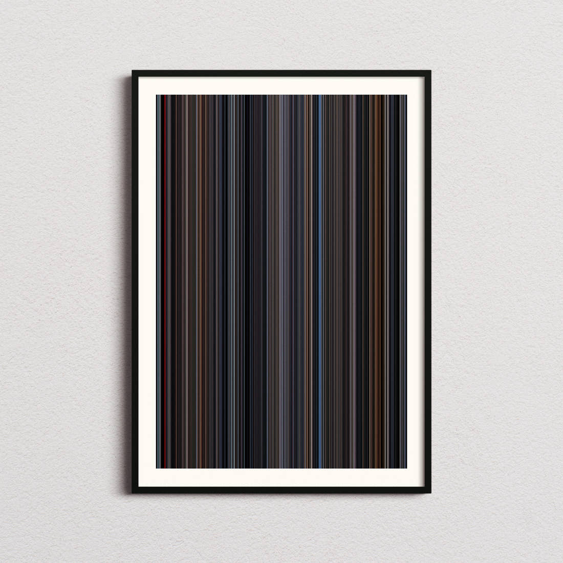 The Grudge Movie Barcode Poster - Barcode Only
