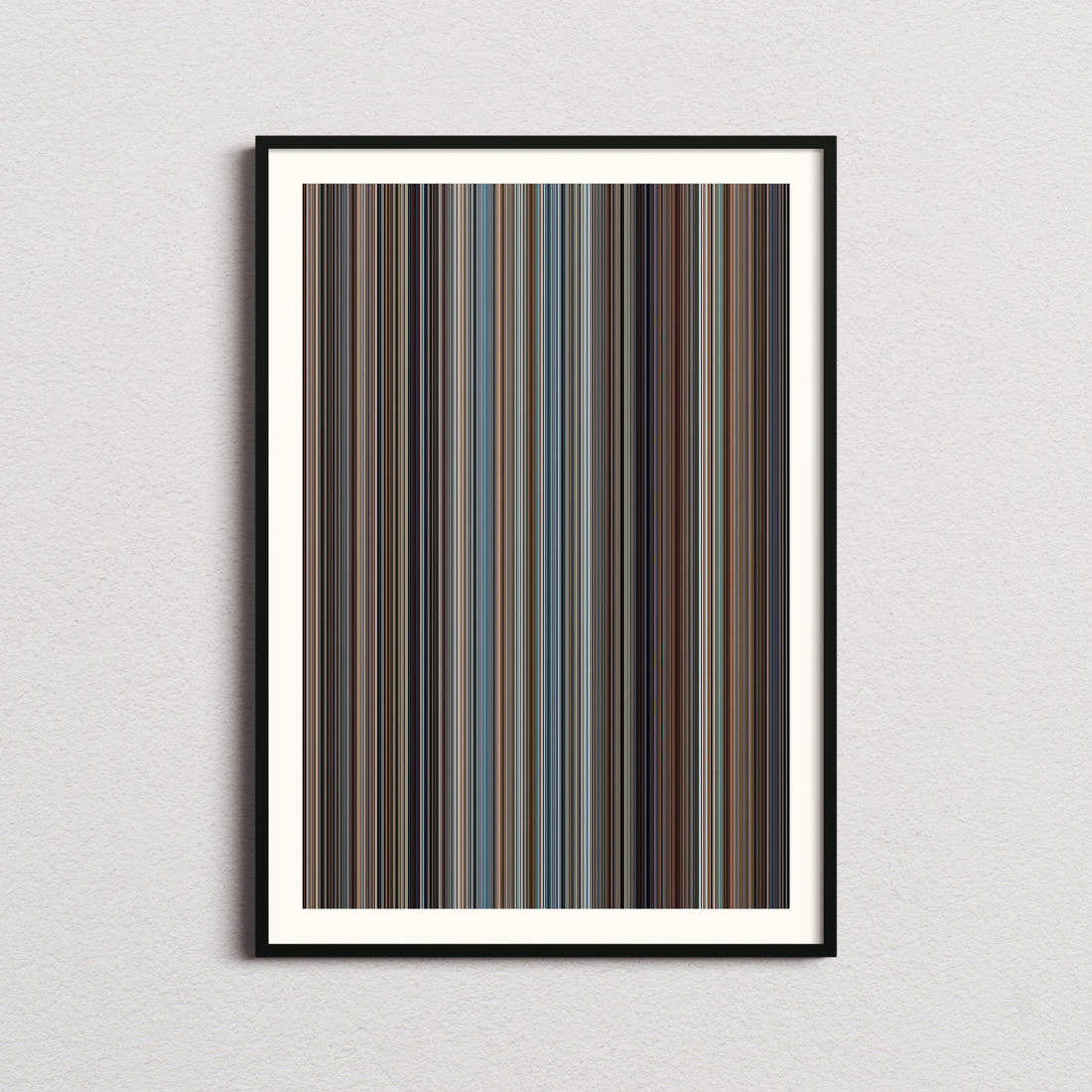 The Hangover Movie Barcode Poster - Barcode Only