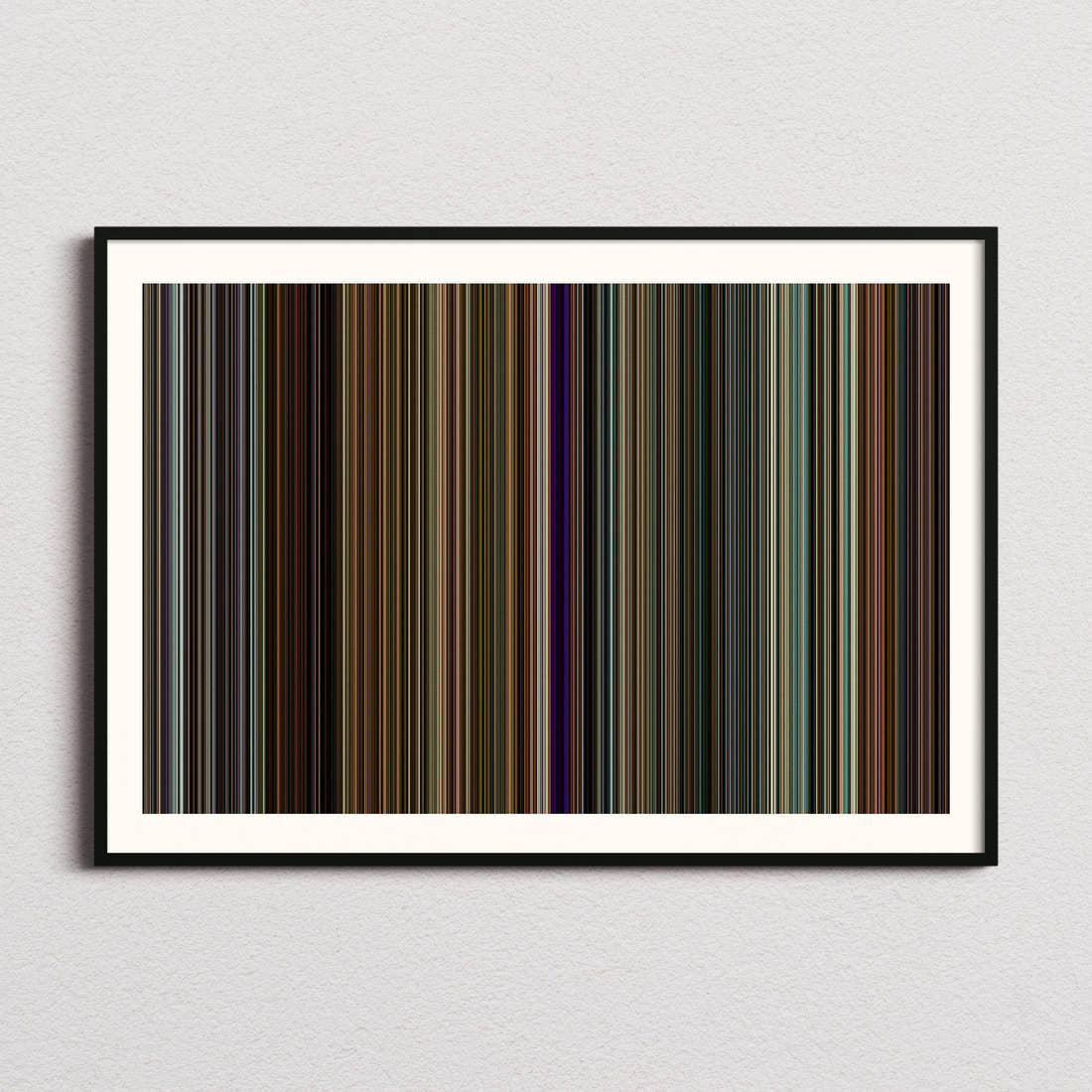 The Hangover Part II Movie Barcode Poster - Barcode Only