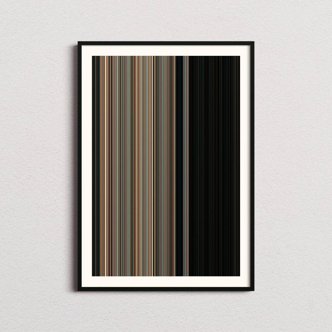 The Hills Have Eyes 2 Movie Barcode Poster - Barcode Only