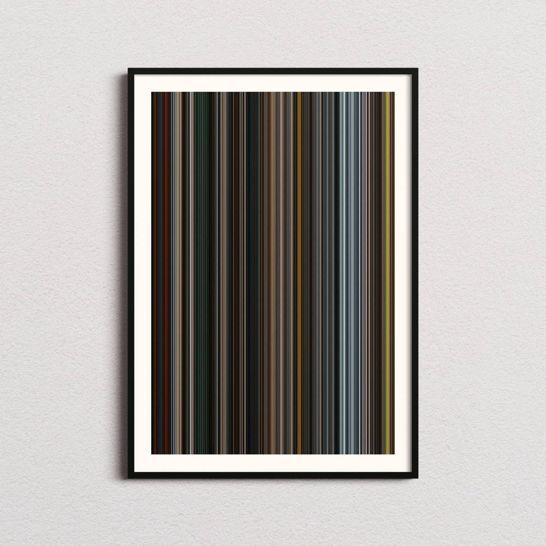 The Hobbit: The Battle of the Five Armies Movie Barcode Poster - Barcode Only
