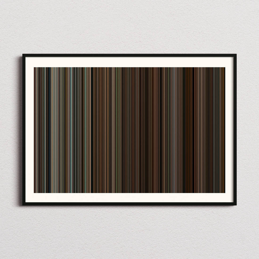 The Holiday Movie Barcode Poster - Barcode Only