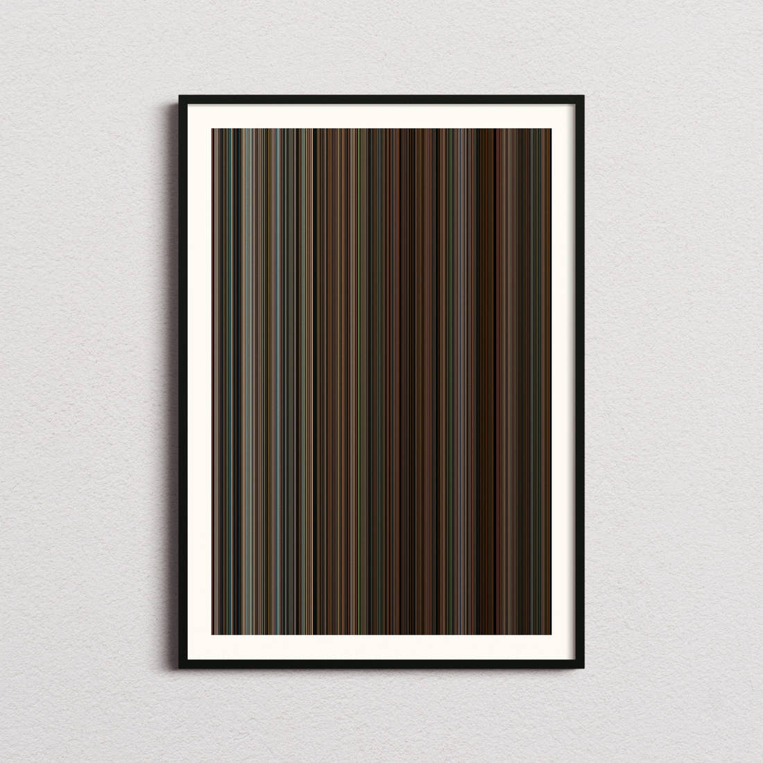 The Holiday Movie Barcode Poster - Barcode Only