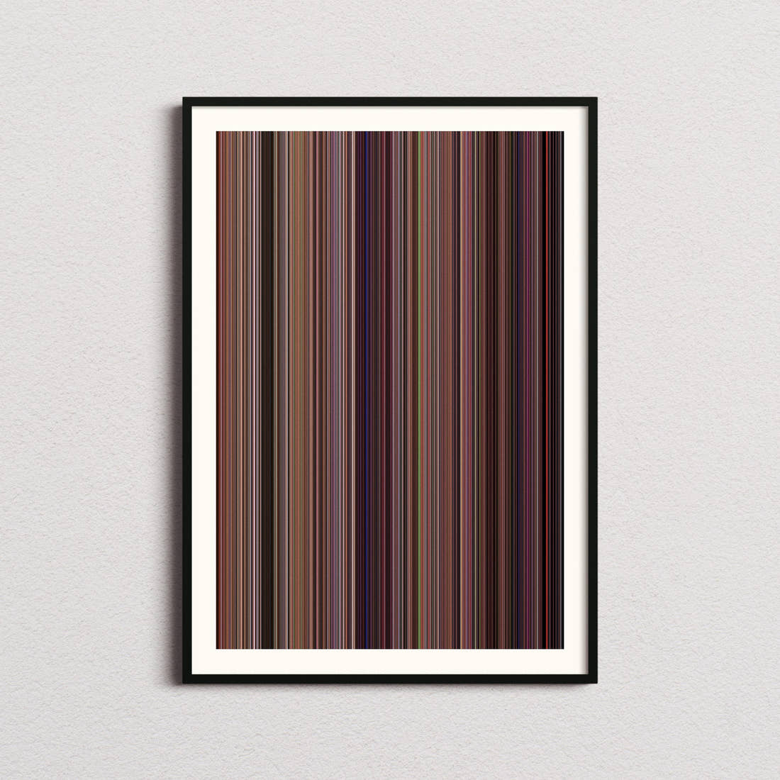 The Hot Chick Movie Barcode Poster - Barcode Only