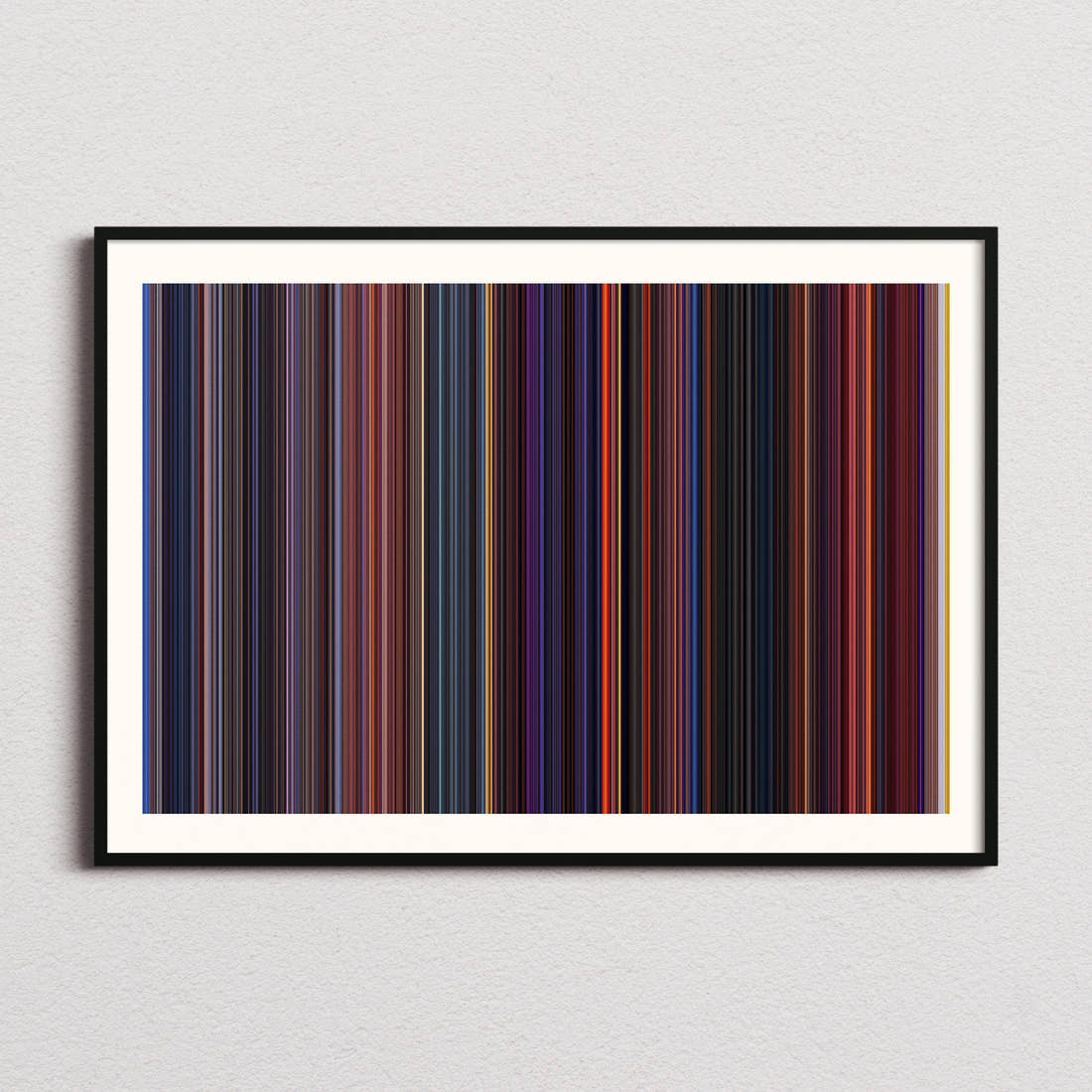 The Hunchback of Notre Dame Movie Barcode Poster - Barcode Only