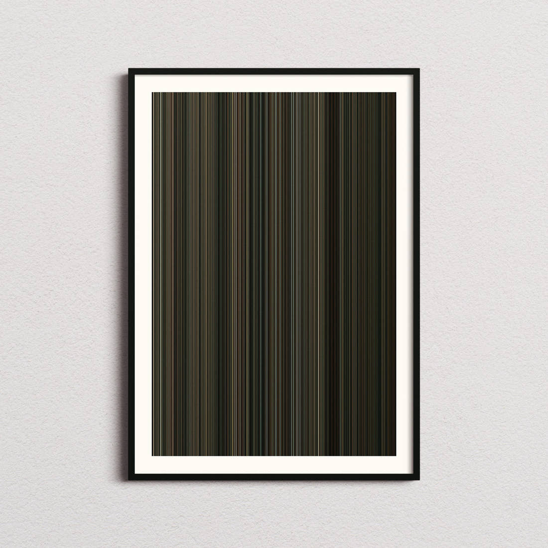 The Invite Movie Barcode Poster - Barcode Only