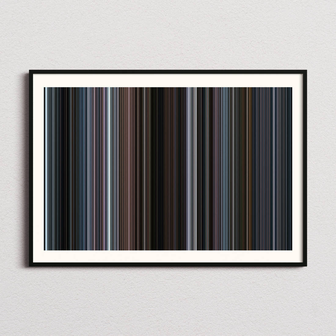 The Kashmir Files Movie Barcode Poster - Barcode Only