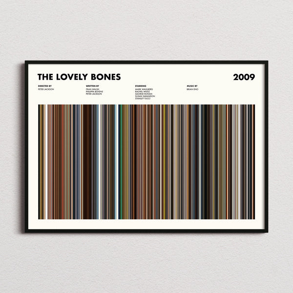 The Lovely Bones Movie Barcode Poster