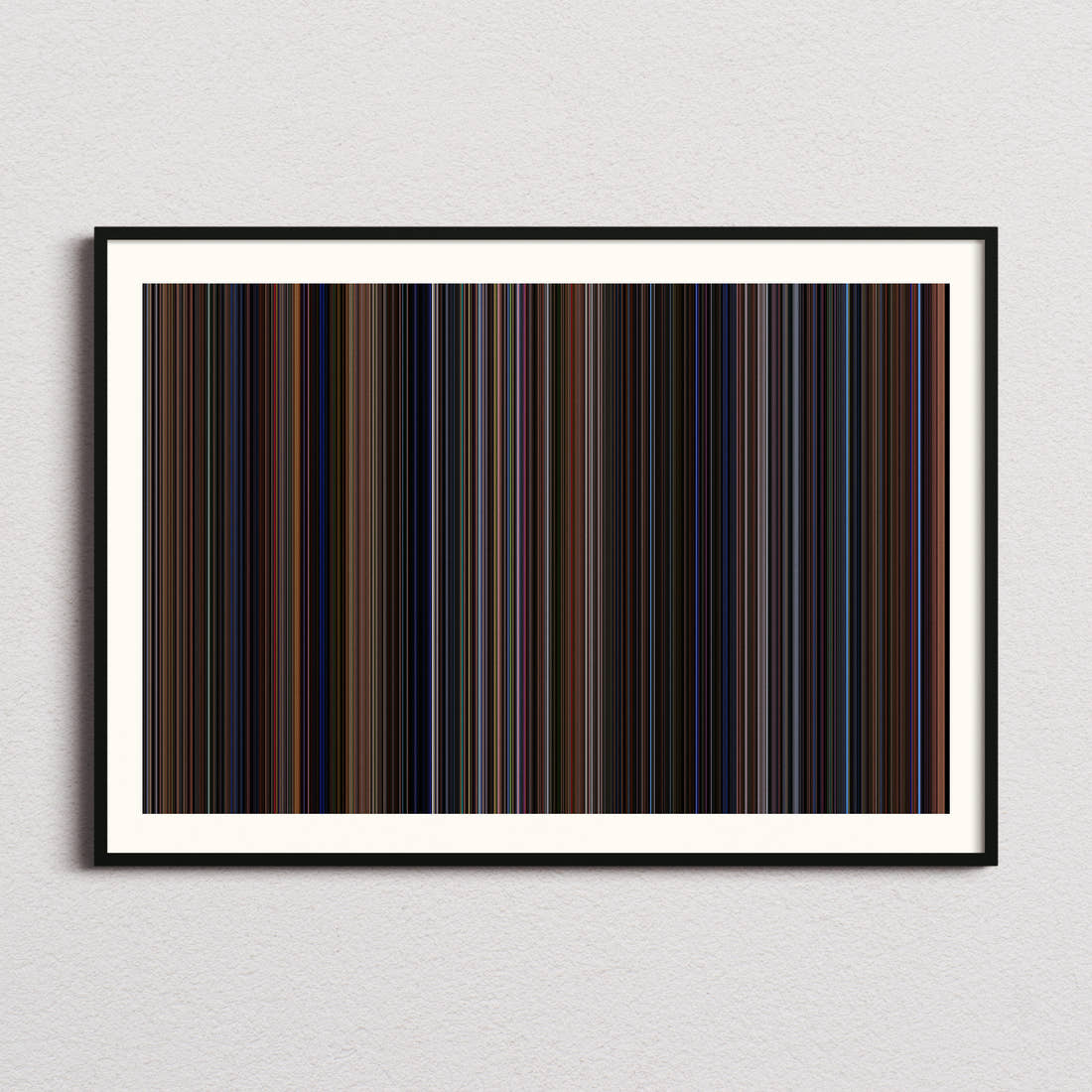 The Mask Movie Barcode Poster - Barcode Only