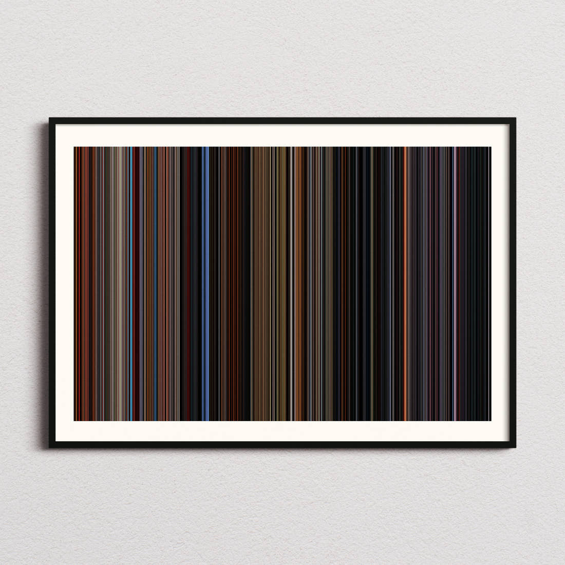 The Monster Squad Movie Barcode Poster - Barcode Only