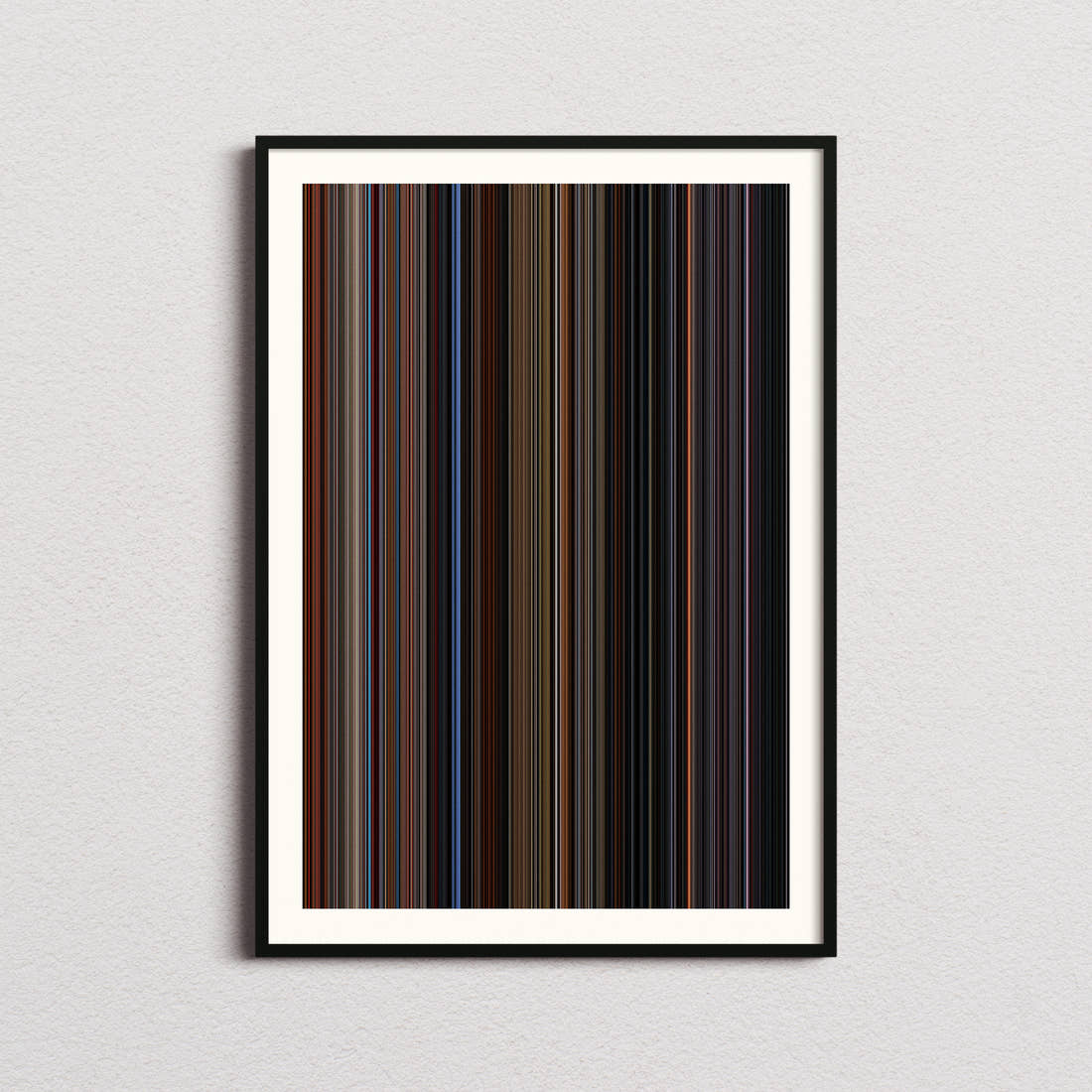 The Monster Squad Movie Barcode Poster - Barcode Only