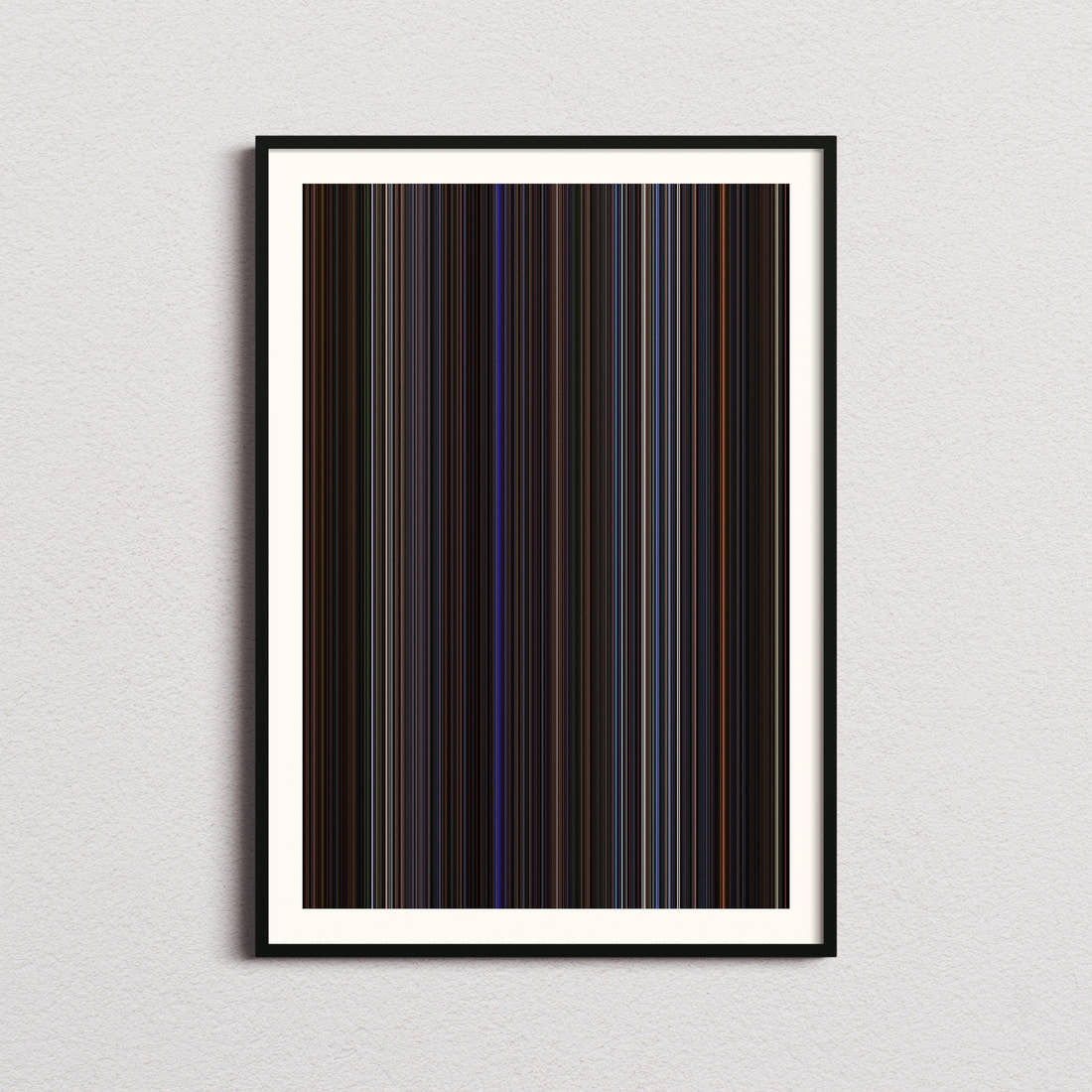 The Negotiator Movie Barcode Poster - Barcode Only
