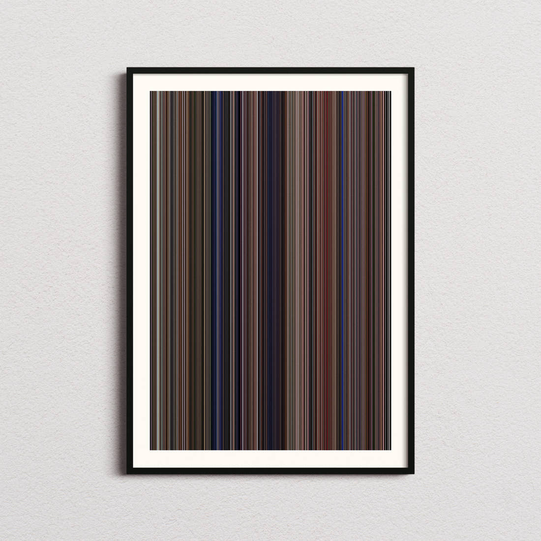 The Nutty Professor Movie Barcode Poster - Barcode Only