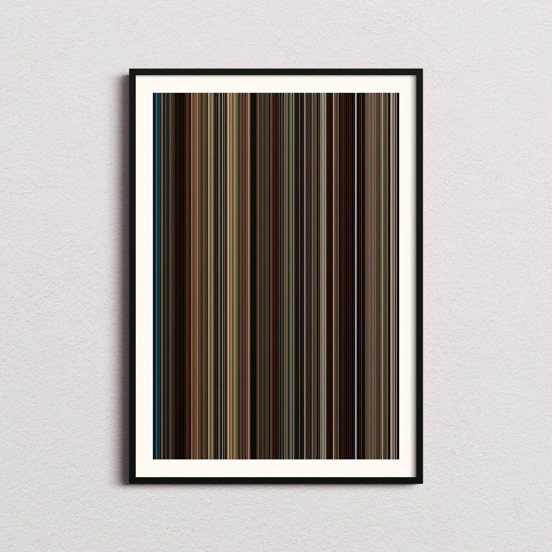 The One I Love Movie Barcode Poster - Barcode Only