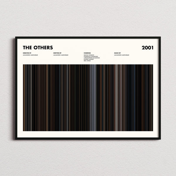 The Others Movie Barcode Poster