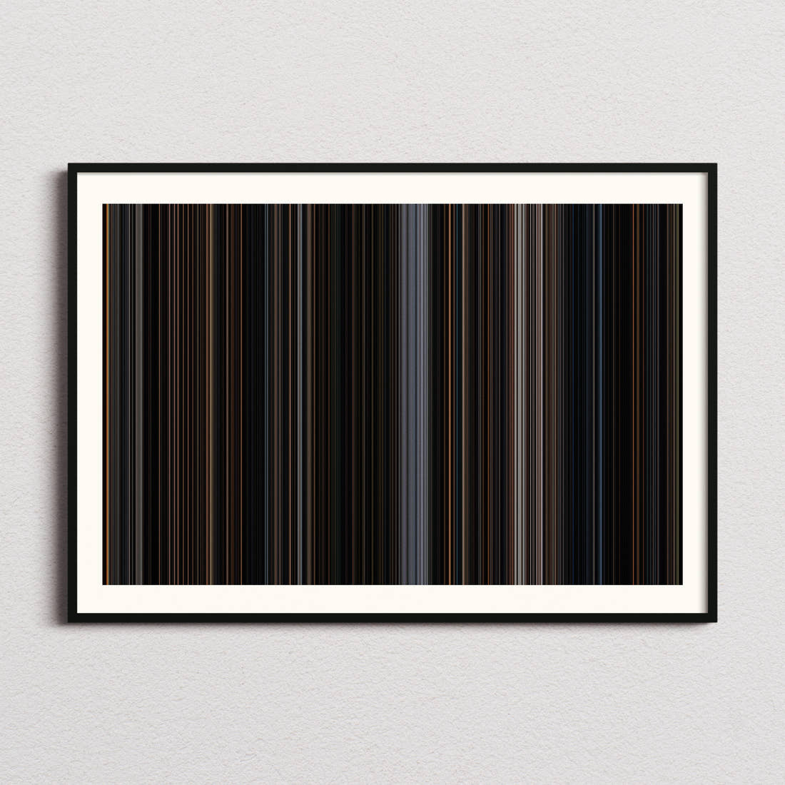 The Others Movie Barcode Poster - Barcode Only