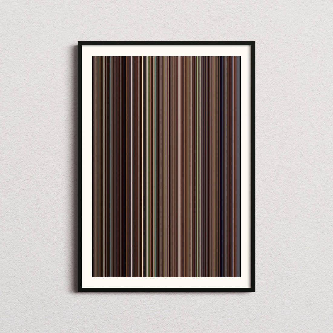 The Parent Trap Movie Barcode Poster - Barcode Only