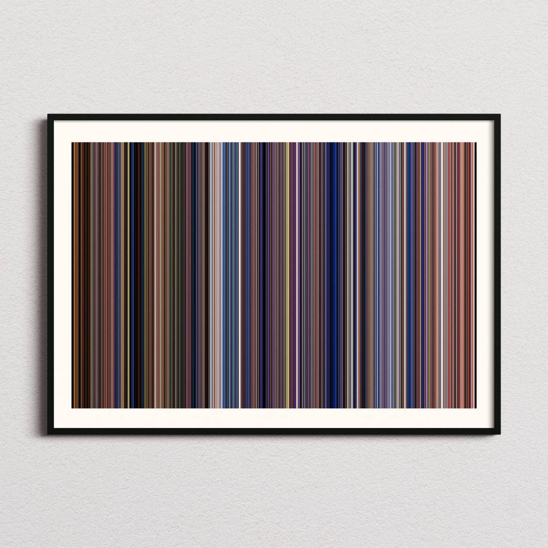 The Patriot Movie Barcode Poster - Barcode Only