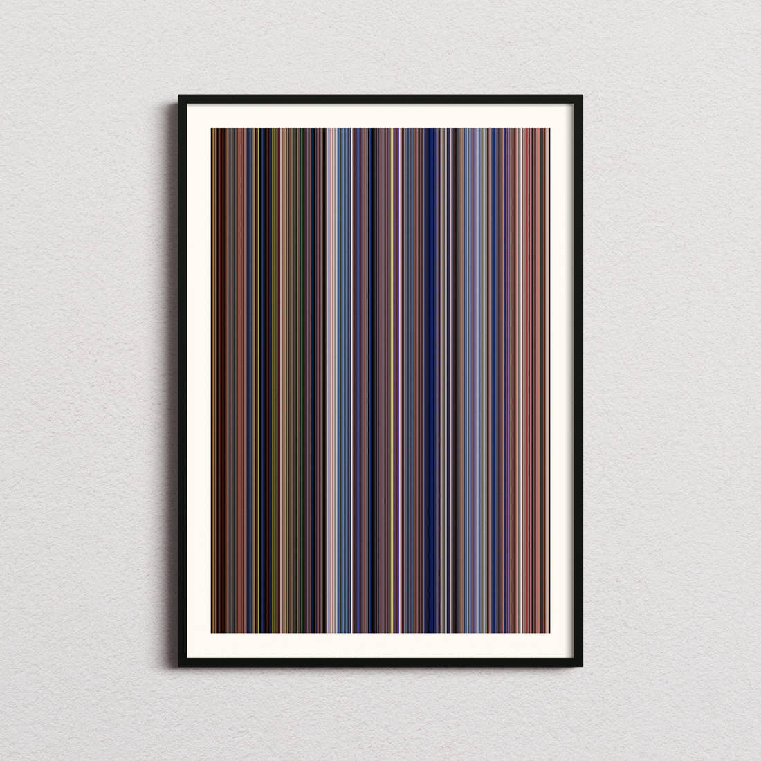 The Patriot Movie Barcode Poster - Barcode Only