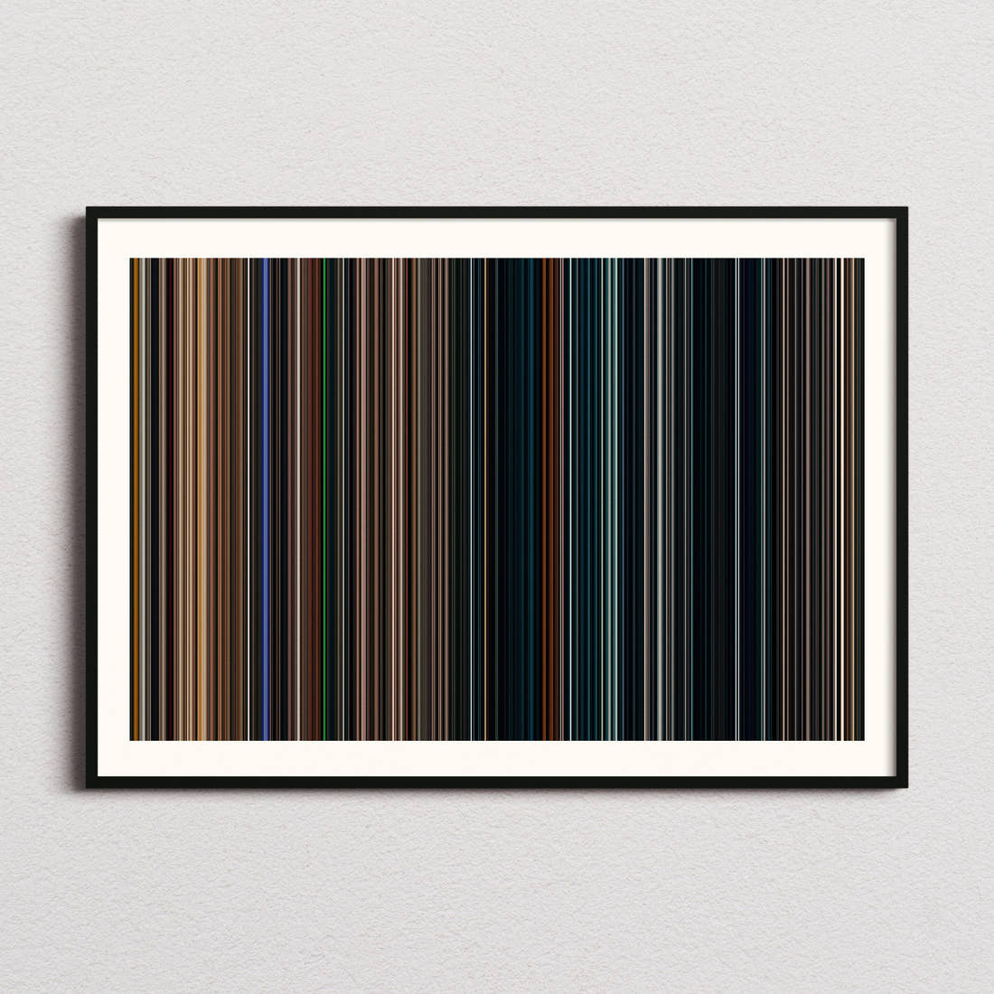 The Purge Movie Barcode Poster - Barcode Only