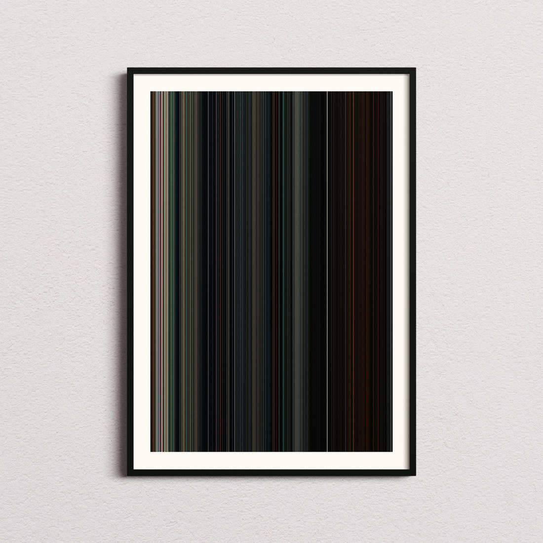 The Ritual Movie Barcode Poster - Barcode Only