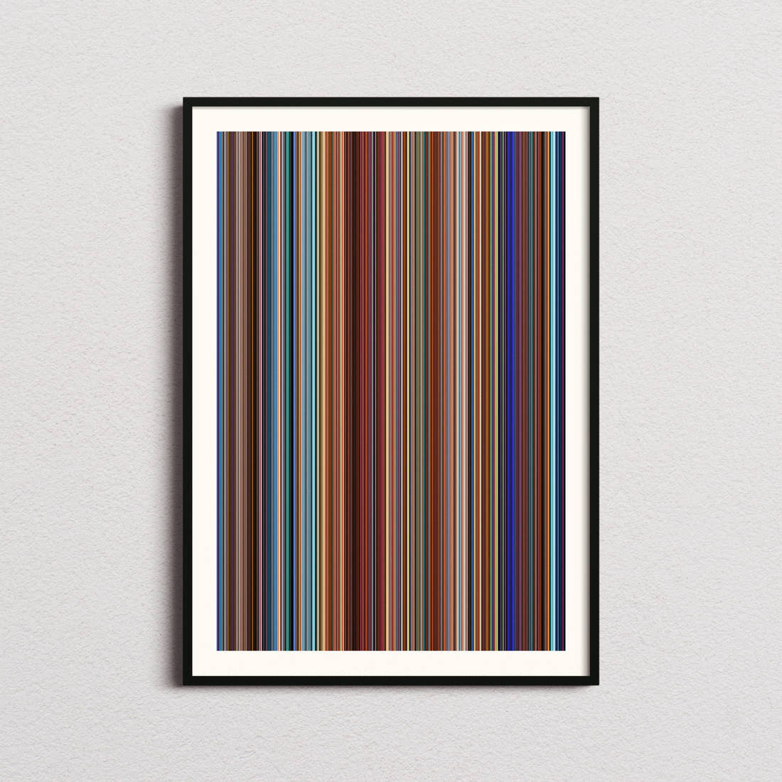 The Road to El Dorado Movie Barcode Poster - Barcode Only