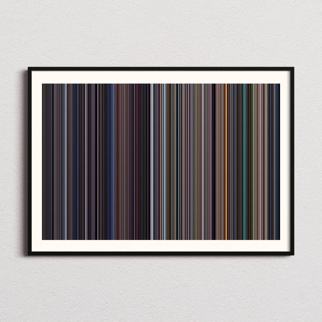 The Santa Clause Movie Barcode Poster - Barcode Only
