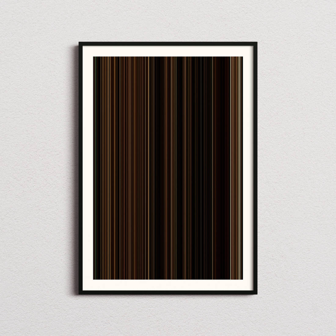 The Strangers Movie Barcode Poster - Barcode Only