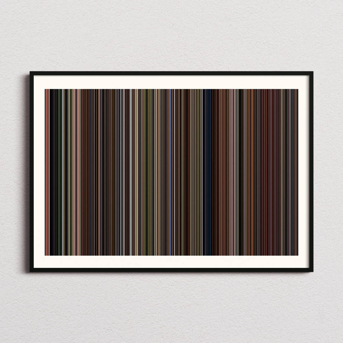 The Sure Thing Movie Barcode Poster - Barcode Only