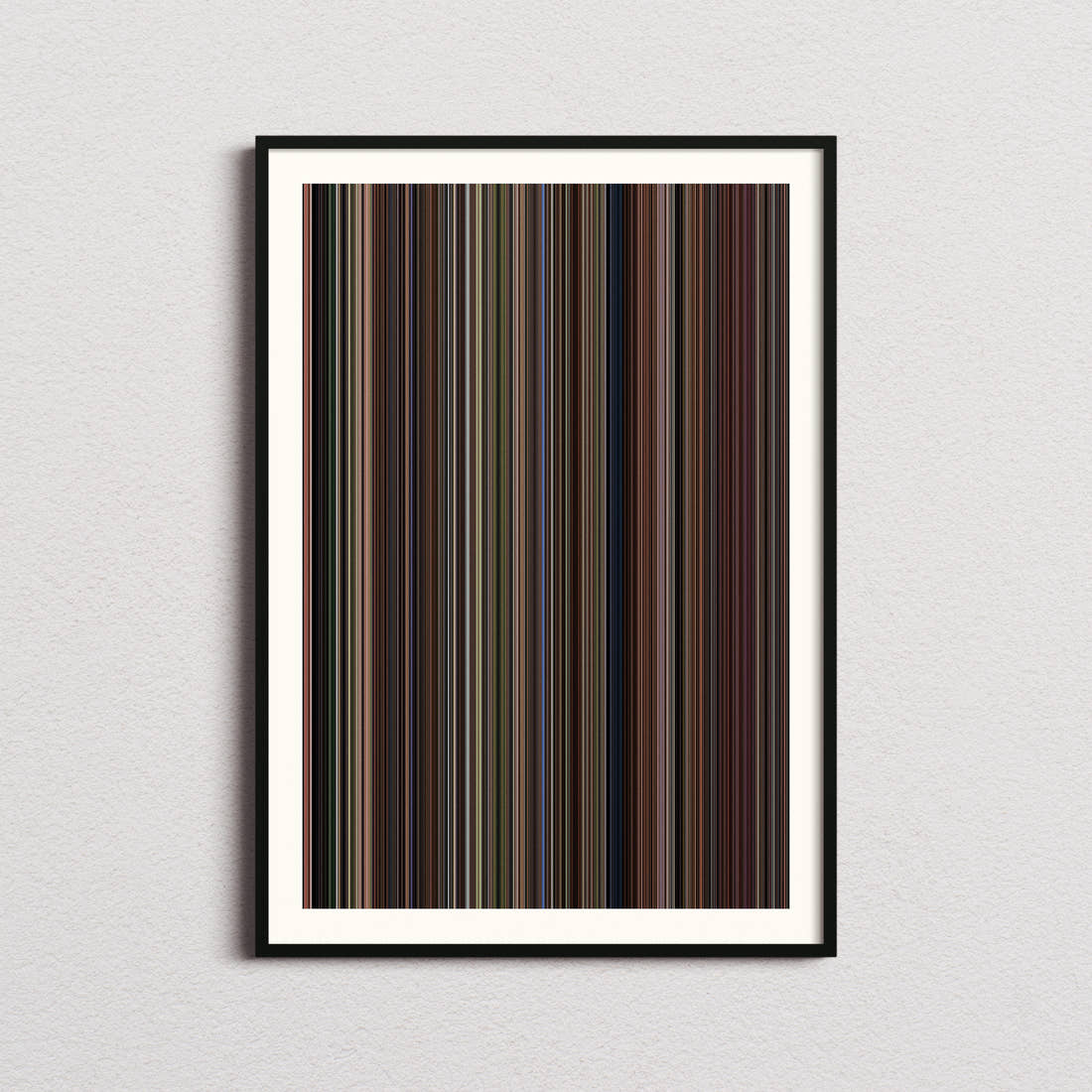 The Sure Thing Movie Barcode Poster - Barcode Only